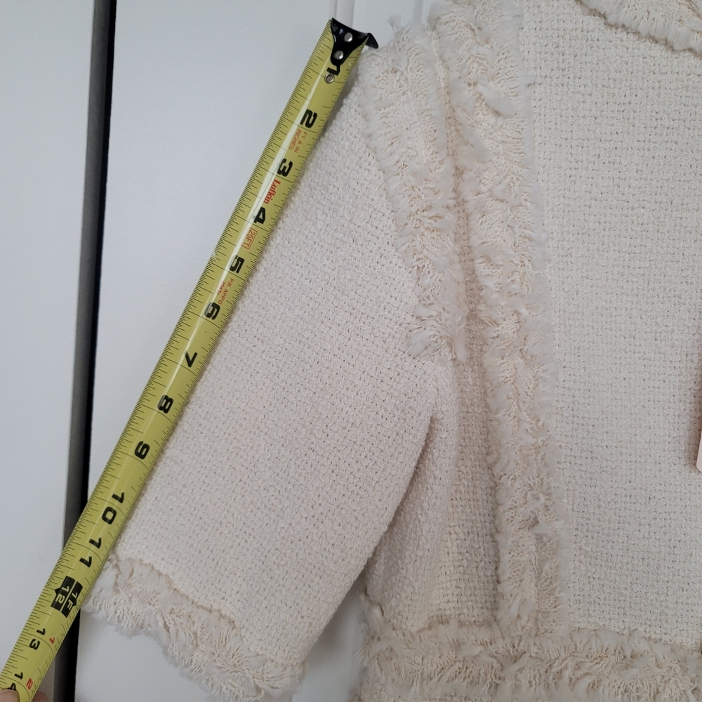 Cream Tweed Dress XS - Picture 7 of 15